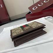 Kitlife Gucci Ophidia Small Wallet Beige & Brown 838487 11x8.5x3cm  - 6