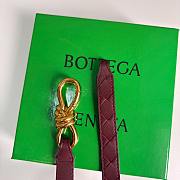 Kitlife Bottega Veneta Belt Burgundy 2cm - 2