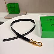 Kitlife Bottega Veneta Belt Black 2cm  - 2