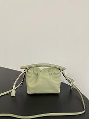 Kitlife Fendi Mamma Baguette Small Bag Green Mint 16x10x13cm - 5