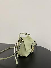 Kitlife Fendi Mamma Baguette Small Bag Green Mint 16x10x13cm - 4