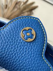 Kitlife Louis Vuitton Capucines Bag Blue Denim M27302 21x13.6x8cm - 2