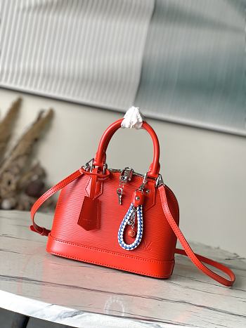 Kitlife Louis Vuitton Alma BB Bag Orange M28903 23.5x17.5x11.5cm 