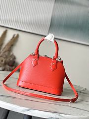 Kitlife Louis Vuitton Alma BB Bag Orange M28903 23.5x17.5x11.5cm  - 2