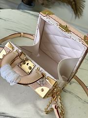 Kitlife Louis Vuitton Mini Square Trunk Monogram Dune Canvas M28676 17x17x8cm - 6
