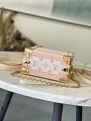 Kitlife Louis Vuitton Mini Square Trunk Monogram Dune Canvas M28676 17x17x8cm - 4