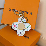 Kitlife Louis Vuitton x TM Vivienne Bag Charm Monogram Multicolor White M03728  - 6