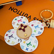 Kitlife Louis Vuitton x TM Vivienne Bag Charm Monogram Multicolor White M03728  - 3