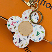 Kitlife Louis Vuitton x TM Vivienne Bag Charm Monogram Multicolor White M03728  - 2