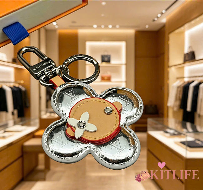 Kitlife Louis Vuitton x TM Vivienne Bag Charm Silver - 1