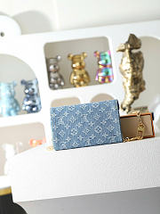 Kitlife Louis Vuitton Pouch Metis Belt Bag Blue Denim M4622z 8.5x3.3x13.5cm - 4
