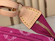 Kitlife Louis Vuitton Pochette Accessories Cargo Shoulder Bag Pink Denim M27602 23.5x14x3cm - 3