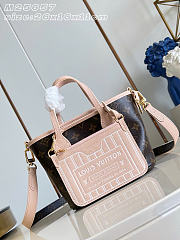Kitlife Louis Vuitton Neverfull Inside Out BB Light Pink M25657 26.5x16.5x11cm - 1