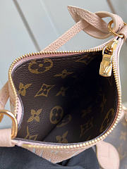 Kitlife Louis Vuitton Neverfull Inside Out BB Light Pink M25657 26.5x16.5x11cm - 3
