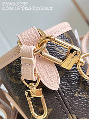 Kitlife Louis Vuitton Neverfull Inside Out BB Light Pink M25657 26.5x16.5x11cm - 2