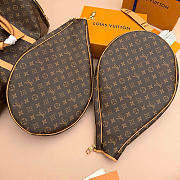 Kitlife Louis Vuitton Keepall Tennis 50 Travel Bag Brown 50cm - 3
