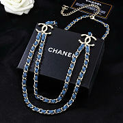 Kitlife Chanel Blue Denim Waist Chain - 1