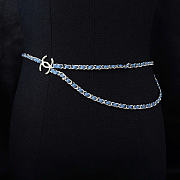 Kitlife Chanel Blue Denim Waist Chain - 2