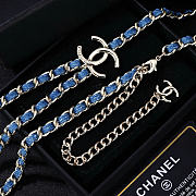 Kitlife Chanel Blue Denim Waist Chain - 4