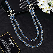 Kitlife Chanel Blue Denim Waist Chain - 6