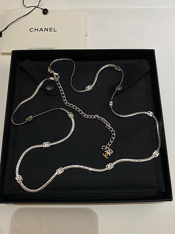 Kitlife Chanel Flower Waist Chain Silver