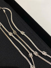 Kitlife Chanel Flower Waist Chain Silver - 2
