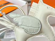 Kitlife Hermes Bag Charm White - 3
