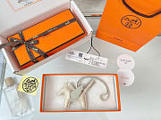 Kitlife Hermes Bag Charm White - 2
