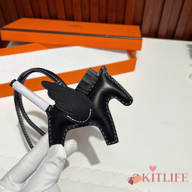 Kitlife Hermes Bag Charm Black - 1