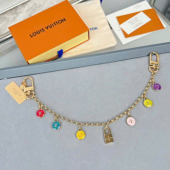 Kitlife Louis Vuitton Confetti Chain Bag Charm Multicolor