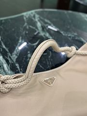 Kitlife Prada Mariner Large Re-Nylon Shoulder Bag Beige 1BC244 48x39x14cm - 5