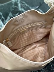 Kitlife Prada Mariner Large Re-Nylon Shoulder Bag Beige 1BC244 48x39x14cm - 4