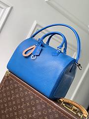 Kitlife Louis Vuitton Speedy Soft 30 Bag Ocean Blue M29096 30x21x17cm  - 1