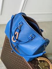 Kitlife Louis Vuitton Speedy Soft 30 Bag Ocean Blue M29096 30x21x17cm  - 6