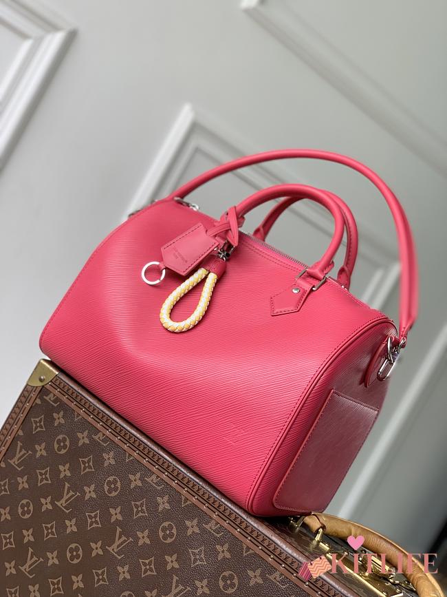 Kitlife Louis Vuitton Speedy Soft 30 Bag Pink M29466 30x21x17cm  - 1