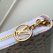 Kitlife Louis Vuitton Zippy Wallet Blue M28463 19.5x10.5x2.5cm - 6
