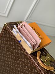 Kitlife Louis Vuitton Zippy Wallet Blue M28463 19.5x10.5x2.5cm - 3