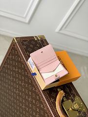 Kitlife Louis Vuitotn Charms Pocket Wallet Blue M29058 9x10x2.5cm - 2