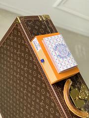 Kitlife Louis Vuitton Passport Cover Blue M29034 10x14x2.5cm - 5