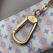 Kitlife Louis Vuitton Key Pouch Blue M29023 12x7cm - 4