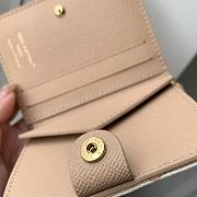 Kitlife Louis Vuitotn Charms Pocket Wallet Pink M29058 9x10x2.5cm - 6