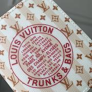 Kitlife Louis Vuitotn Charms Pocket Wallet Pink M29058 9x10x2.5cm - 3