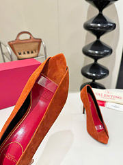 Kitlife Valentino Garavani Open-toe Révélé Suede Pumps 105mm Brown - 3