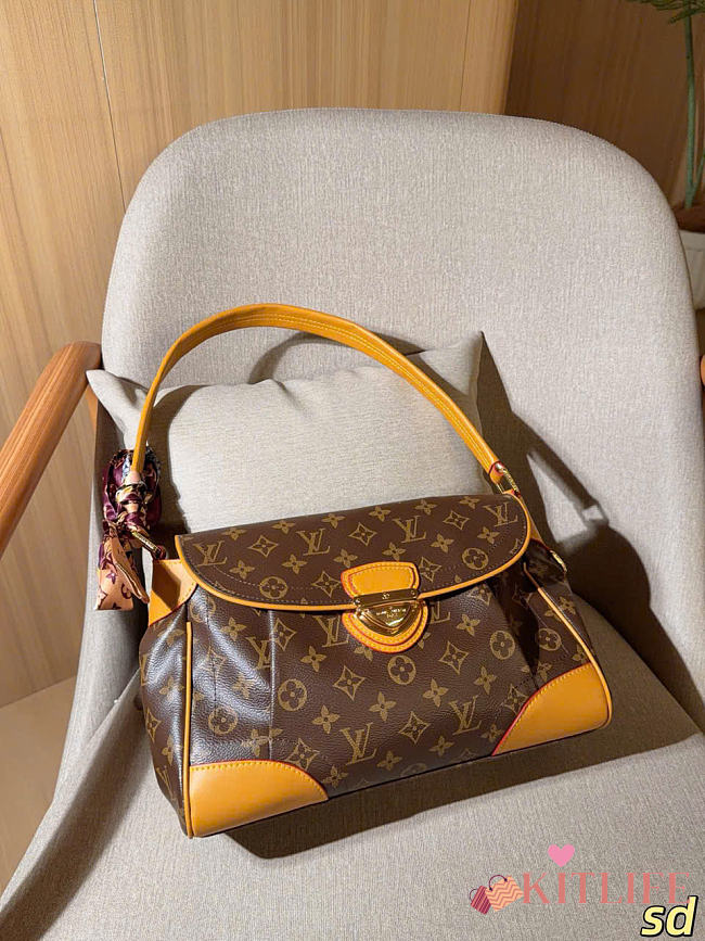 Kitlife Louis Vuitton Monogram Beverly Bag 31×19×12cm - 1