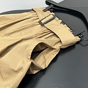 Kitlife Saint Laurent Paperbag Bermuda Shorts In Beige Cotton - 5