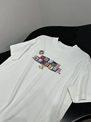 Kitlife Louis Vuitton Signature Blocks T-Shirt White - 2