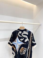 Kitlife Louis Vuitton Short-Sleeved Jacquard Crewneck  - 3