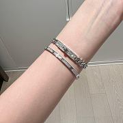 Kitlife Hermes Square Diamond-encrusted Bracelet in Gold / Rose Gold / Silver - 6