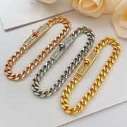 Kitlife Hermes Square Diamond-encrusted Bracelet in Gold / Rose Gold / Silver - 4