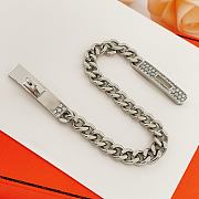 Kitlife Hermes Square Diamond-encrusted Bracelet in Gold / Rose Gold / Silver - 2